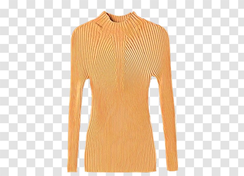 Orange - Outerwear - Shoulder Jersey Transparent PNG