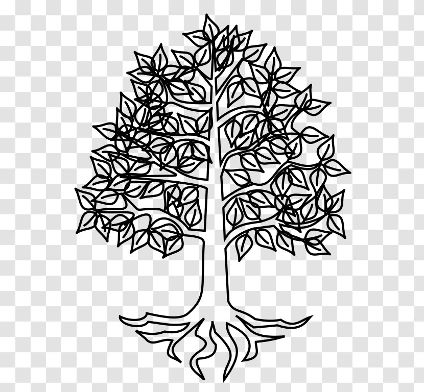 Coat Of Arms Blazon Heraldry Tree Twig - Flora Transparent PNG