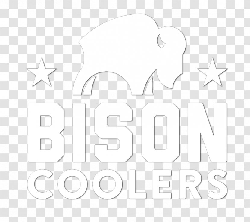 Logo Clip Art Brand Font Black - Monochrome Photography - Bison Transparent PNG