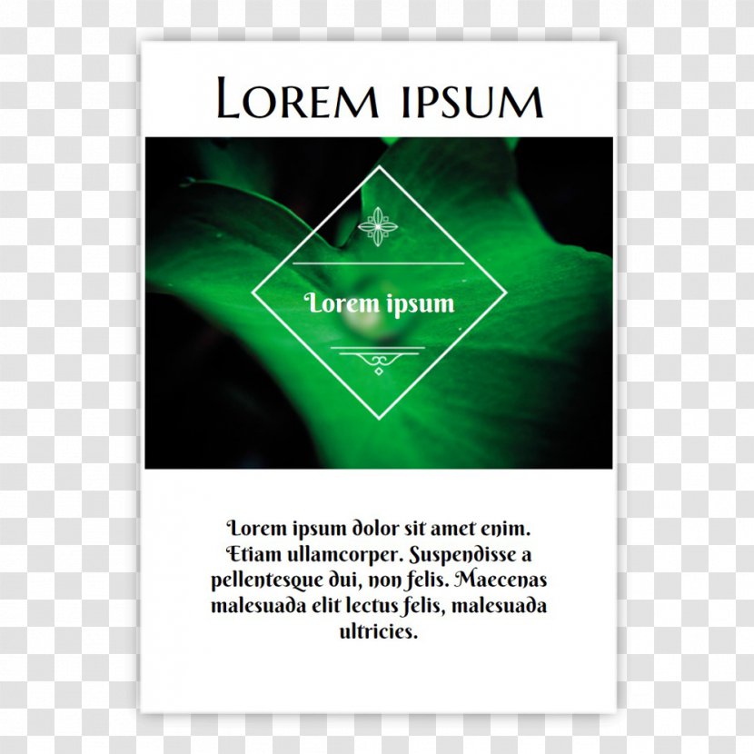 Green Font - Site Poster Transparent PNG