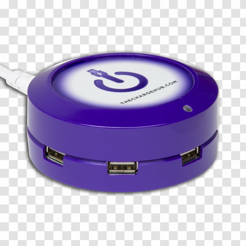 Battery Charger USB Consumer Electronics Lightning - Purple Transparent PNG
