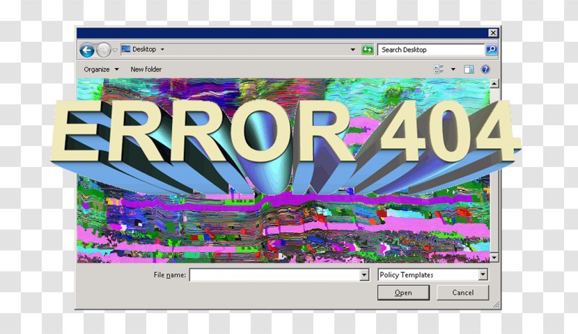 HTTP 404 Error Vaporwave Hypertext Transfer Protocol Windows 98 - Http Transparent PNG