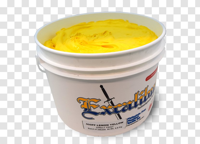 Plastisol Printing Spot Color Ink Yellow - Food - Lemon Transparent PNG