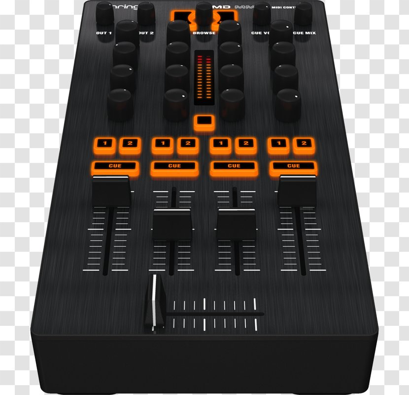 MIDI Controllers DJ Controller Mixer Behringer CMD MM-1 Disc Jockey - Cartoon - Dj Transparent PNG