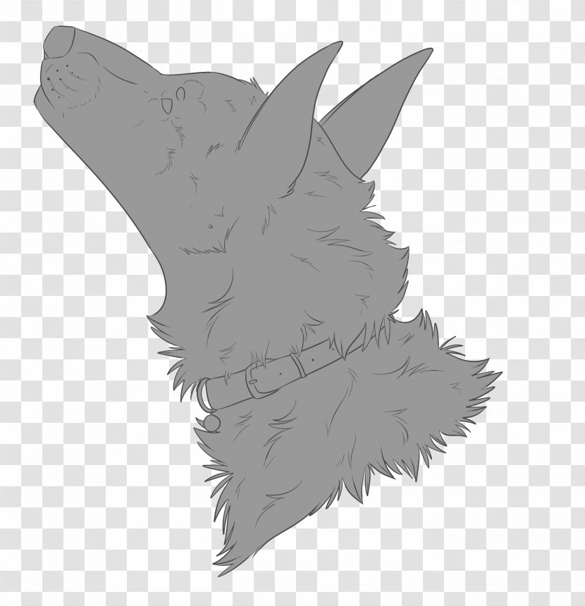 Dog Collar Puppy Drawing Painting - Tree - Line Art Transparent PNG