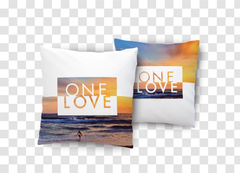 Cushion Throw Pillows Surf, California Beach - Photography - Love Pillow Transparent PNG