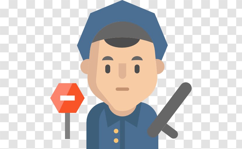 Policeman Icon - Smile - Nose Transparent PNG
