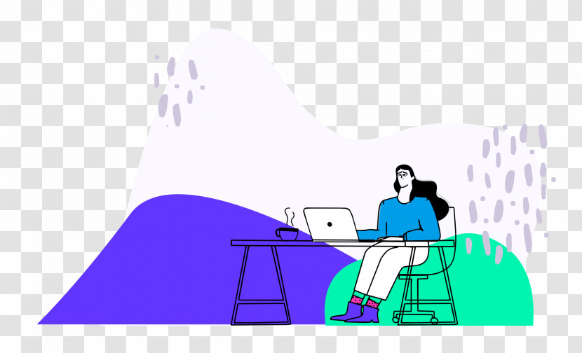 Working Desk Office Transparent PNG