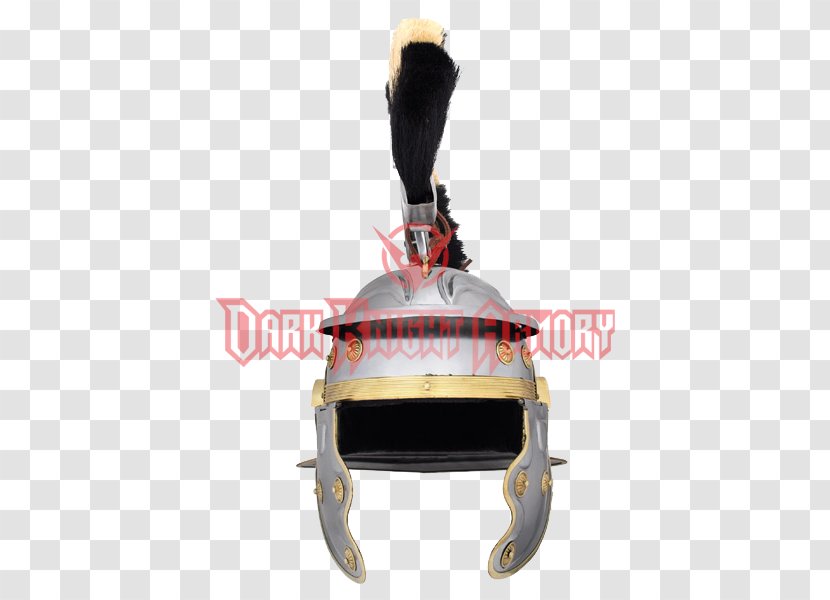 Imperial Helmet Galea Roman Army Crest - Historical Reenactment Transparent PNG
