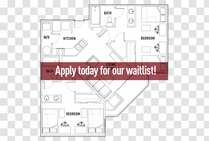 Floor Plan Land Lot - Diagram - Design Transparent PNG