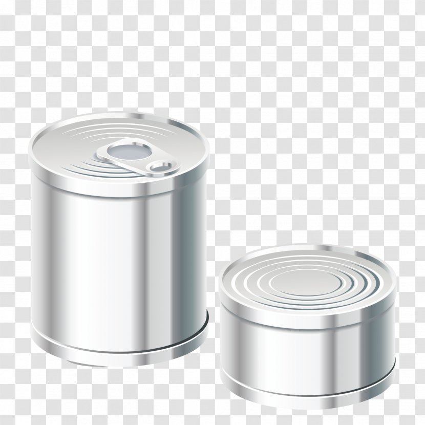 Packaging And Labeling Tin Can Food Aluminium Metal - Aluminum Cans Transparent PNG