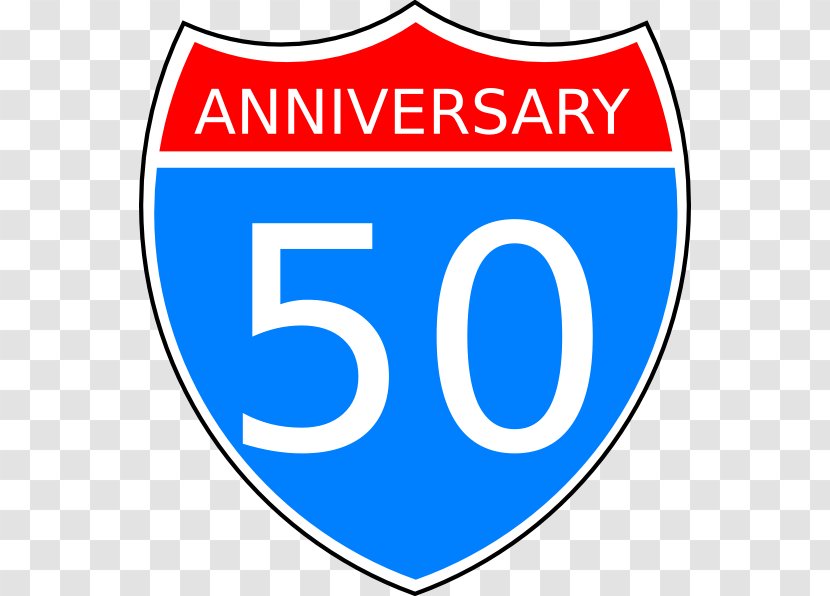 Interstate 40 10 80 90 70 - Sportswear - Anniversary Transparent PNG