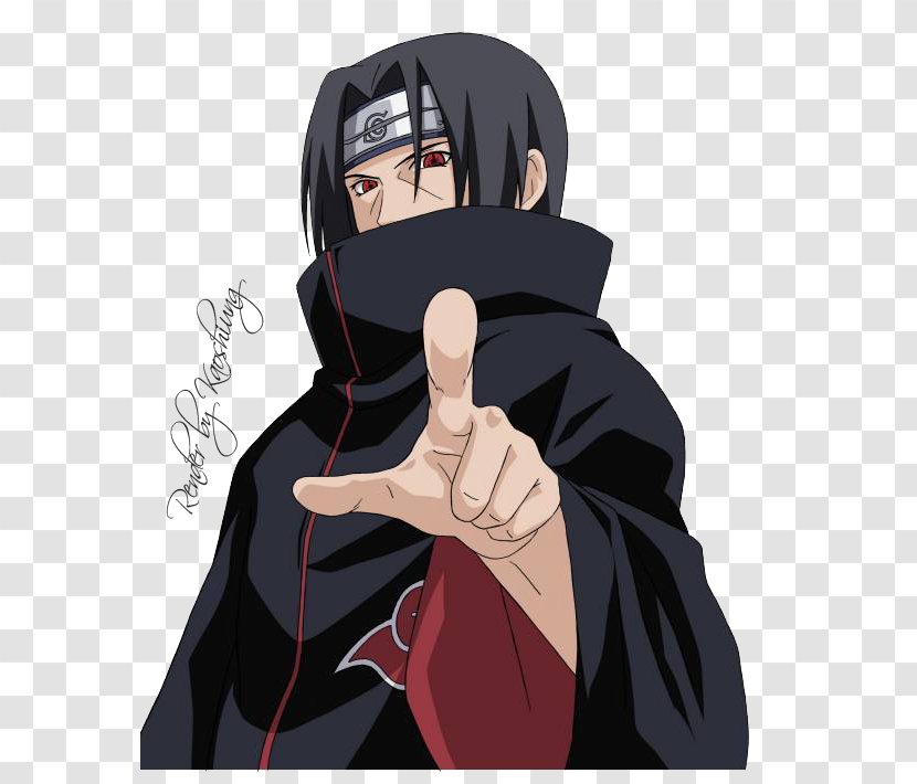 Itachi Uchiha Sasuke Madara Obito Killer Bee - Watercolor - Naruto Transparent PNG