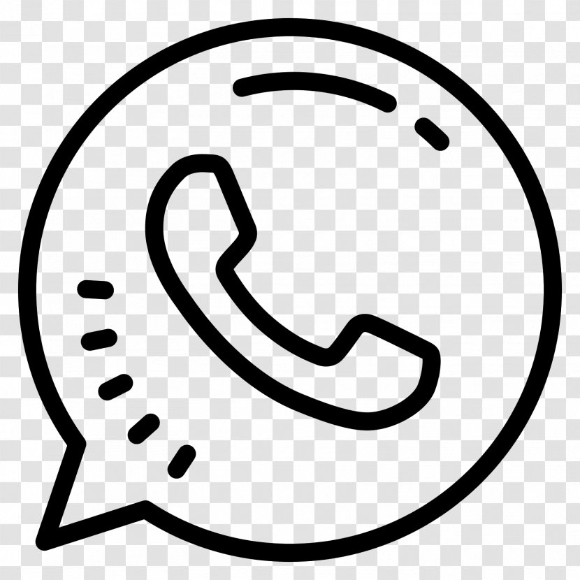 WhatsApp Viber - Black And White - Whatsapp Transparent PNG