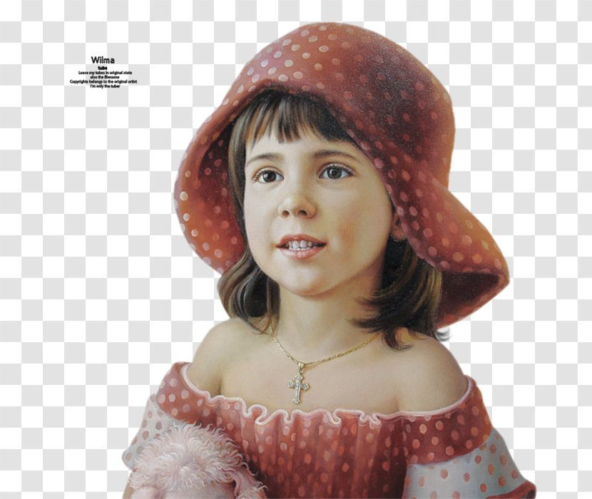 Oil Painting Portrait Art Child - Woman Transparent PNG