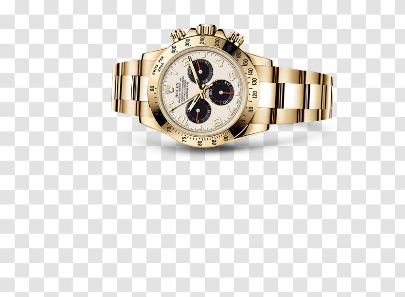 Rolex Daytona Oyster Perpetual Cosmograph Chronograph Watch - Platinum Transparent PNG