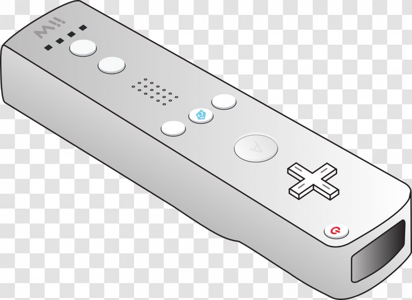 Wii Remote U GamePad Clip Art - Hardware Transparent PNG