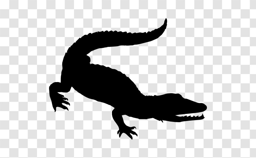 Nile Crocodile Alligators Reptile Clip Art - Crocodileblackandwhite Transparent PNG