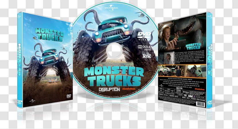 Blu-ray Disc DVD Monster Truck Brand Graphic Design - Digital Copy - Trucks Transparent PNG
