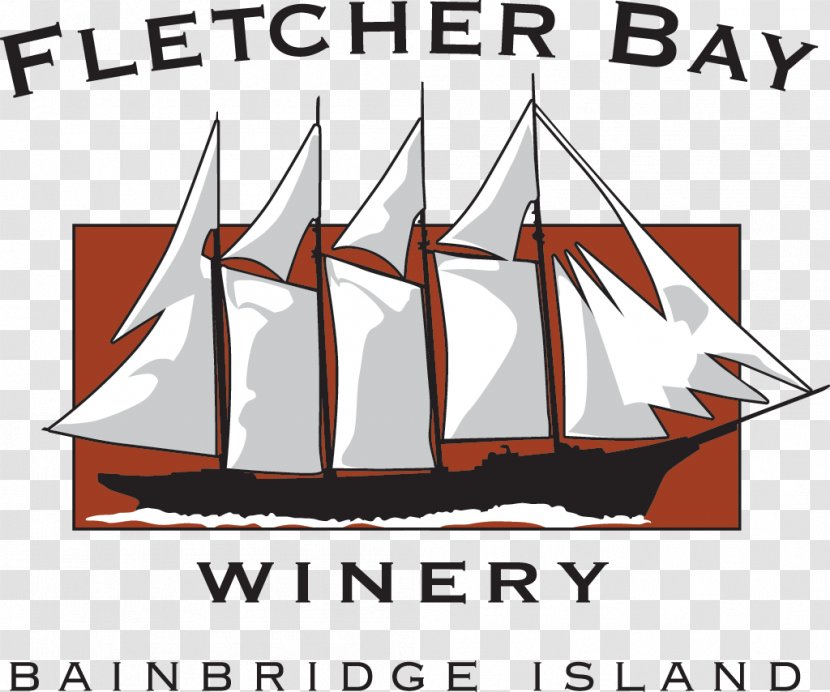 Fletcher Bay Winery Bay, Bainbridge Island, Washington Seattle Boat Show - Logo - Wine Transparent PNG