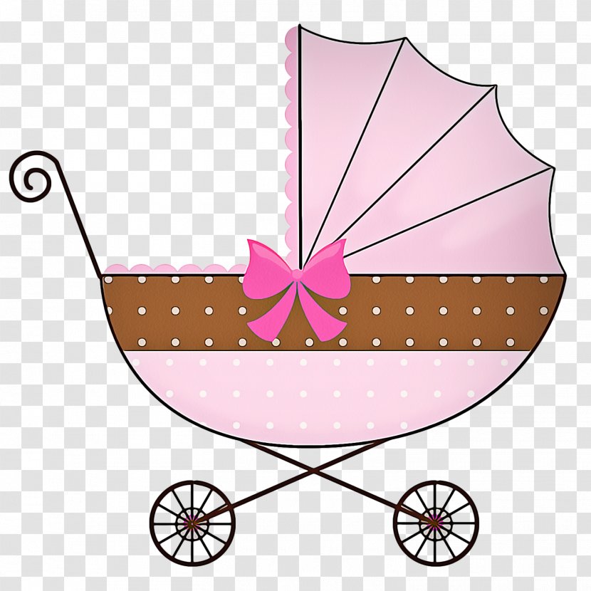 Pink Clip Art Baby Products Vehicle Carriage Transparent PNG