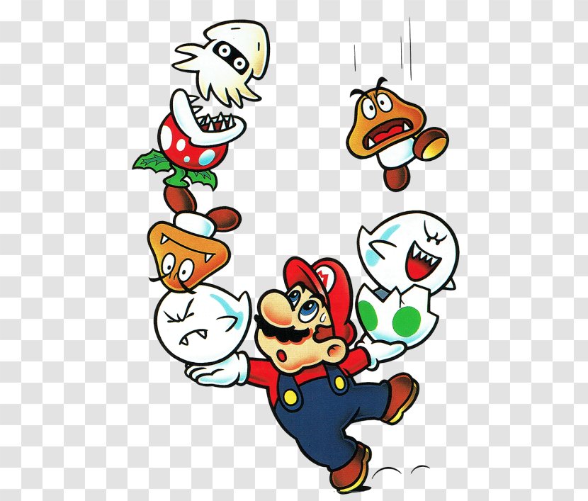 Mario & Yoshi Super Bros. World - Artwork - Bros Transparent PNG