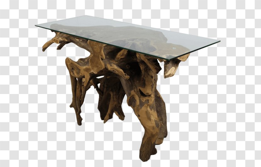 Wayfair .uk Teak Root Table - Uk - SideTable Transparent PNG