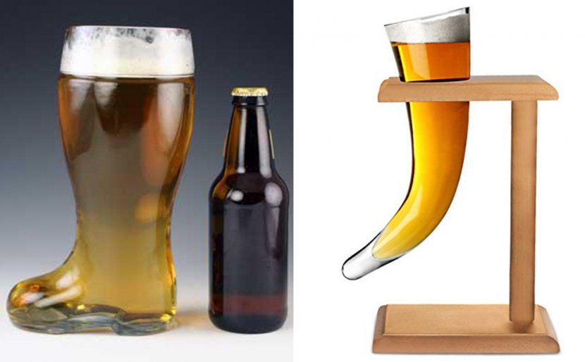 Lager Beer Tuborg Brewery Ale Drinking Horn - Glasses - Oktoberfest Transparent PNG