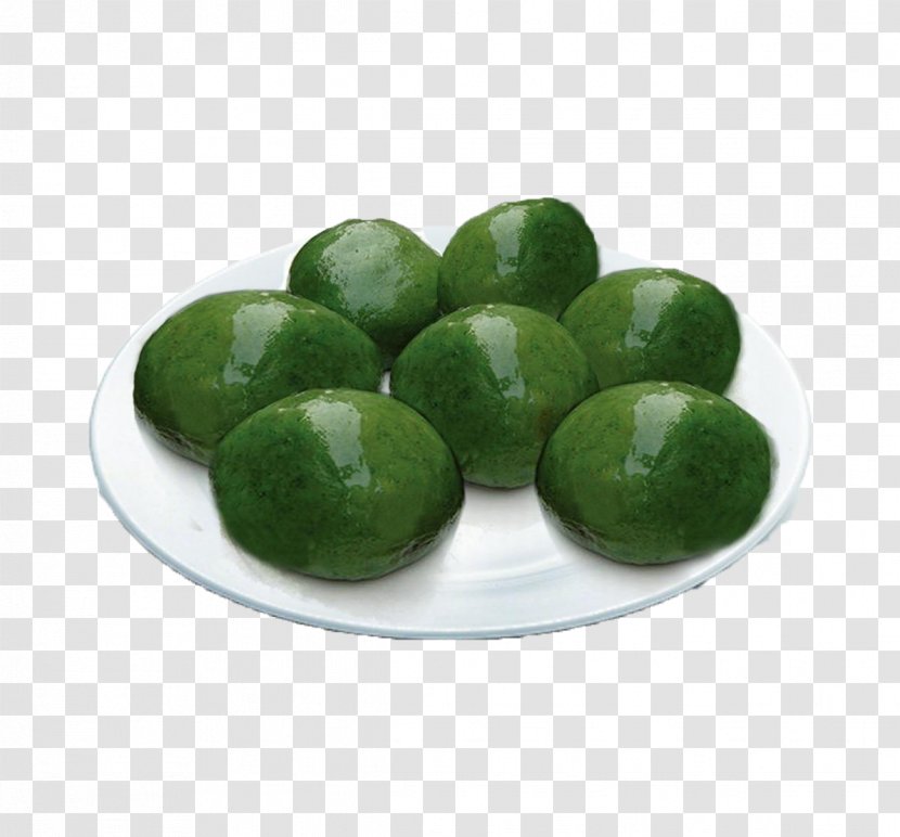 Dango Qingtuan Tangyuan Dumpling - Fruit - Plate Of Green Dumplings Transparent PNG