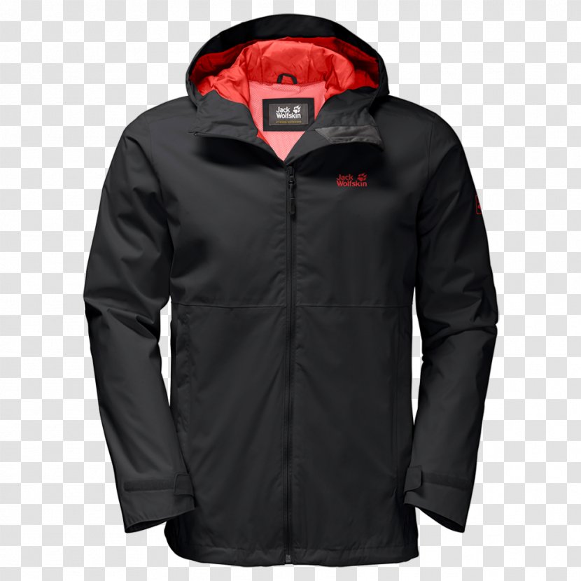 Hood Jack Wolfskin Raincoat Jacket Clothing - Goretex Transparent PNG