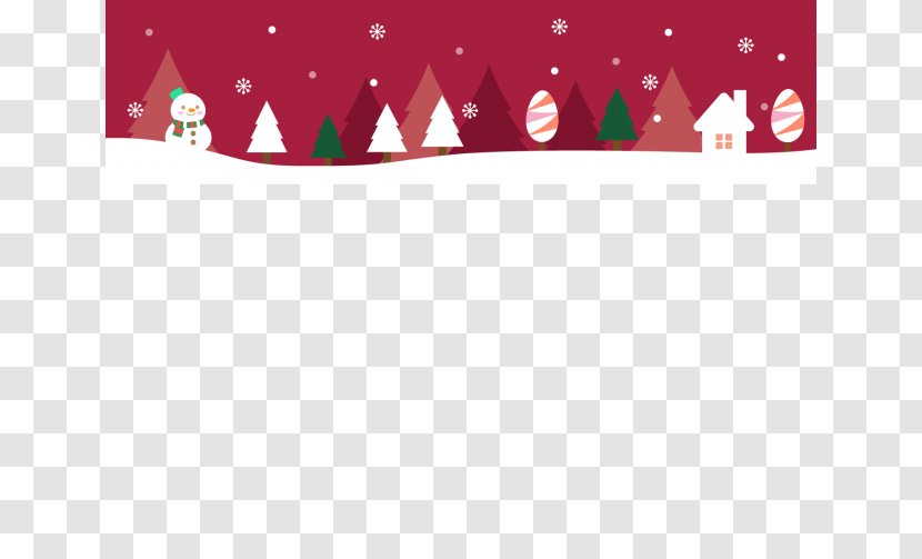 Christmas Banner. - Sky - Tree Transparent PNG