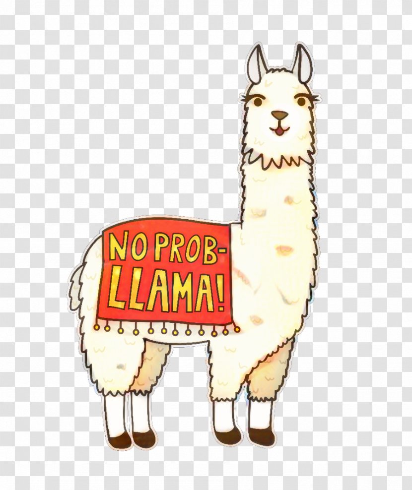 Llama Car Bumper Sticker Horse - Animal Transparent PNG
