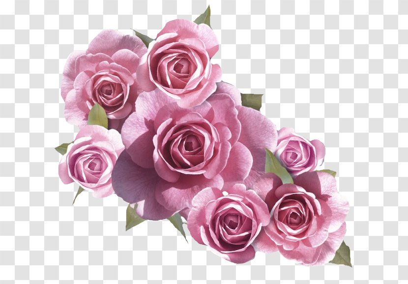 Flower Bouquet Rose Pink - Cut Flowers - Rosa Transparent PNG