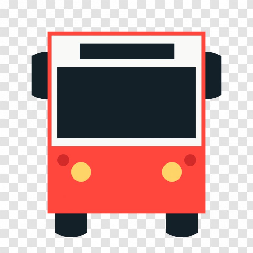 Trolleybus Emoji Bus Stop SMS - Transport - Red Transparent PNG