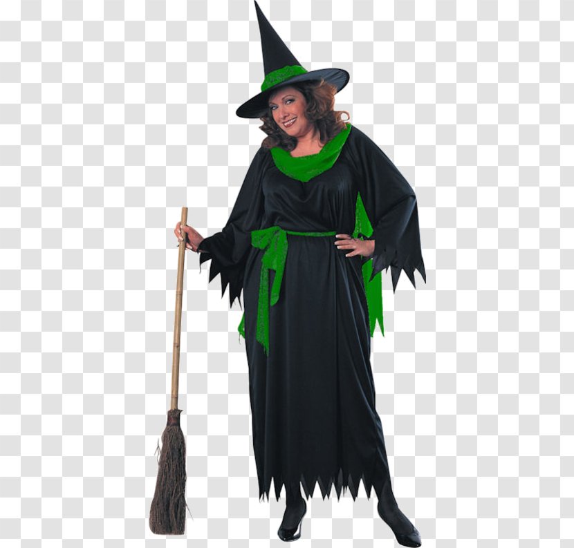 Costume Dress Disguise Hat Witch - Horror Transparent PNG