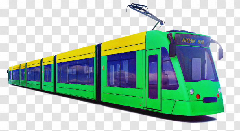 Transport Public Transport Vehicle Rolling Stock Tram Transparent PNG