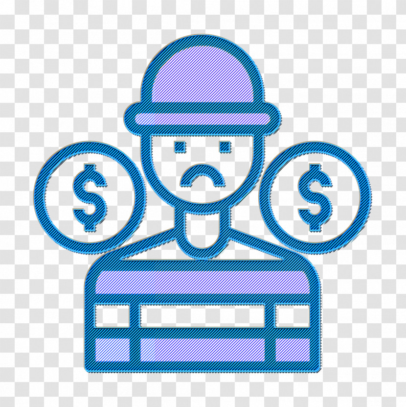 Thief Icon Professions And Jobs Icon Crime Icon Transparent PNG