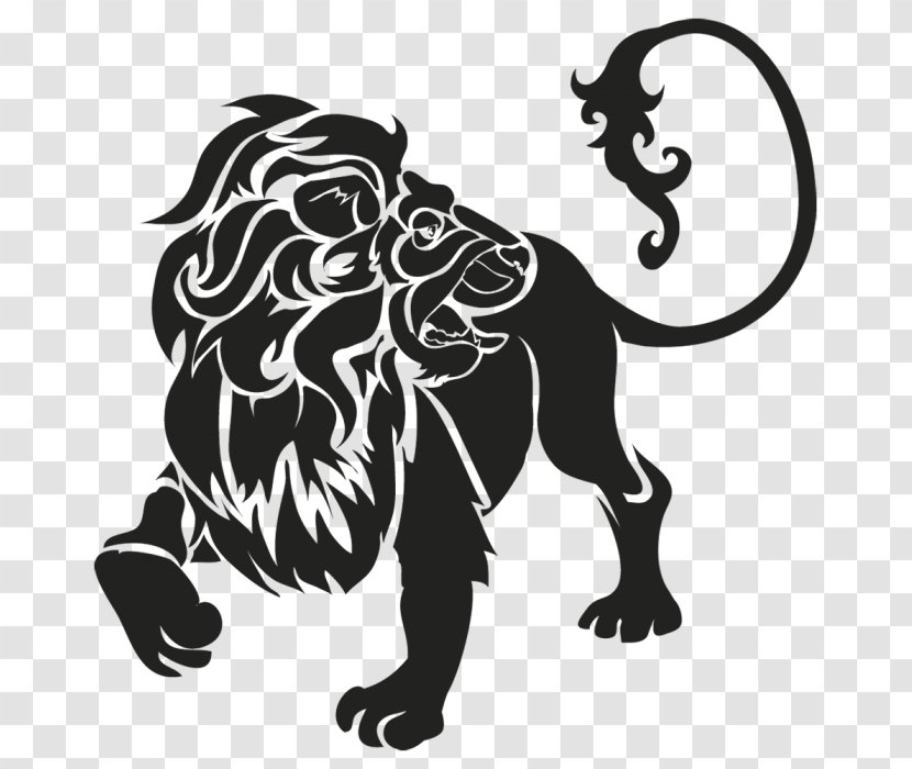 Lion Leo Astrological Sign - Art Transparent PNG