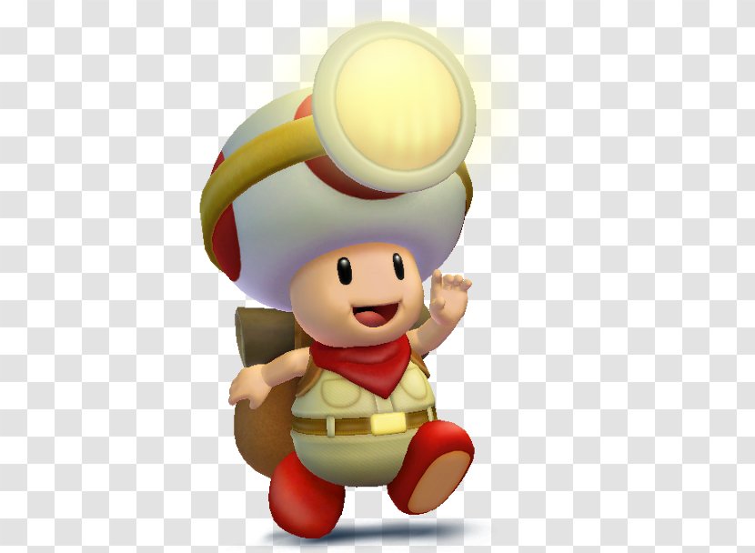 Captain Toad: Treasure Tracker Super Smash Bros. For Nintendo 3DS And Wii U Bros.™ Ultimate Bowser - Digital Art - Mario Toad Transparent PNG