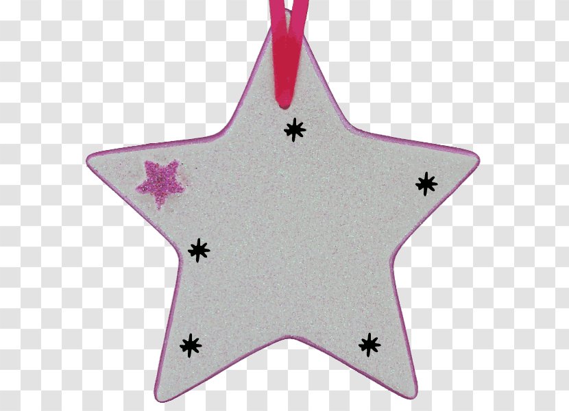 Christmas Ornament Pink M Day - Star Transparent PNG