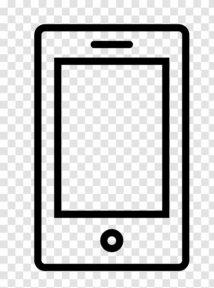Bluetooth Smartphone Mobile Phone Icon - Simple Pen Plate Transparent PNG