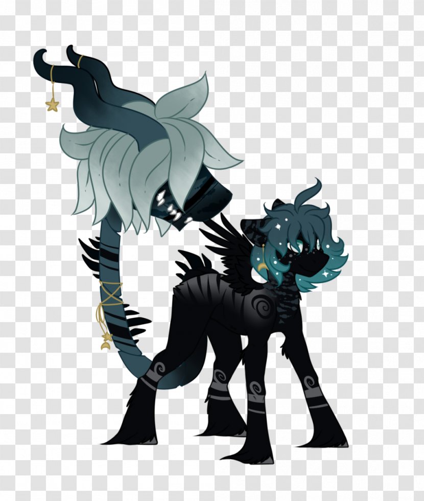 Horse Legendary Creature Cat Cartoon - Like Mammal Transparent PNG