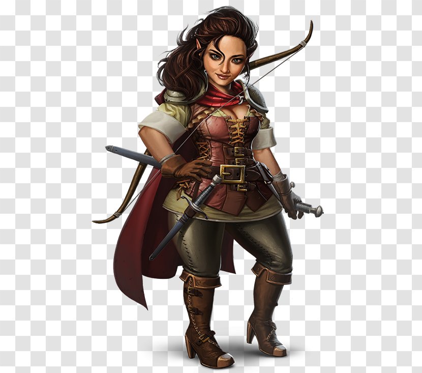 Dungeons & Dragons Pathfinder Roleplaying Game Halfling Ranger Rogue - Fictional Character - Monk Transparent PNG