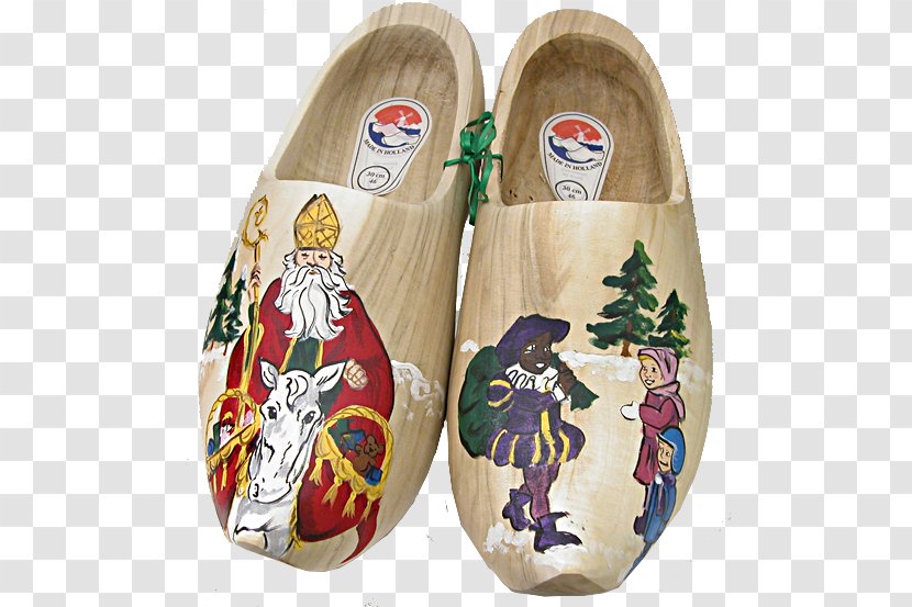 Netherlands Clog Sinterklaas Gift Christmas - Wooden Shoes Transparent PNG