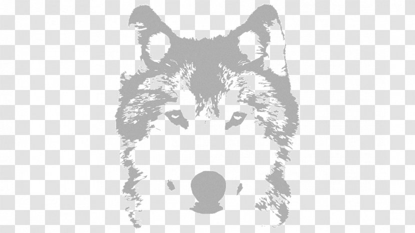 IPhone 6 Wolfdog Whiskers Black Wolf - Cartoon - Wolf-vector Transparent PNG