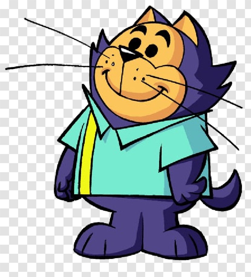 Cartoon Character Cat Clip Art - Top Transparent PNG