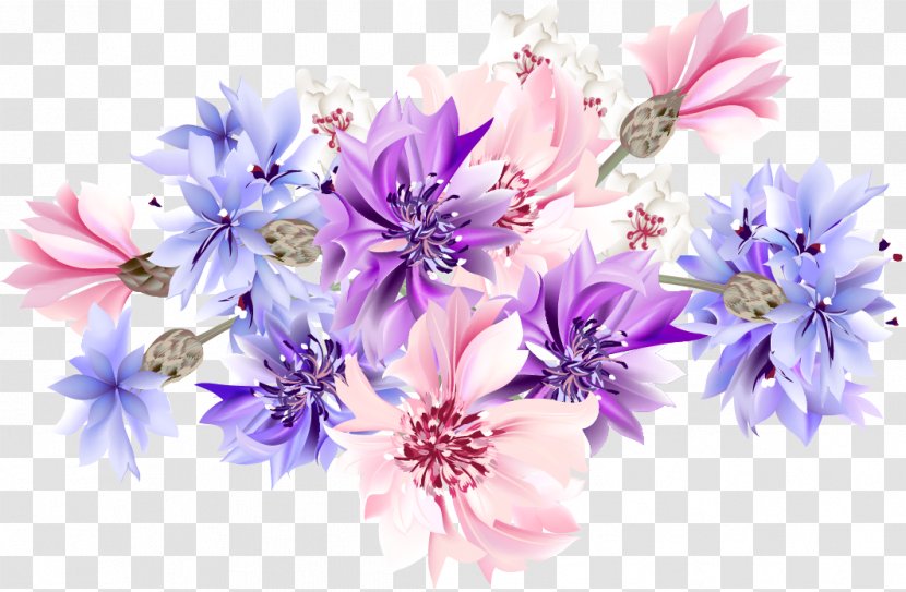 Flower Royalty-free Stock Photography - Cut Flowers - Romantic Fantasy Floral Background Transparent PNG