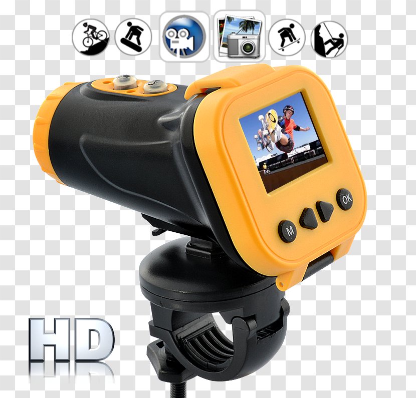 Action Camera 1080p Sensor Camcorder - Tool Transparent PNG