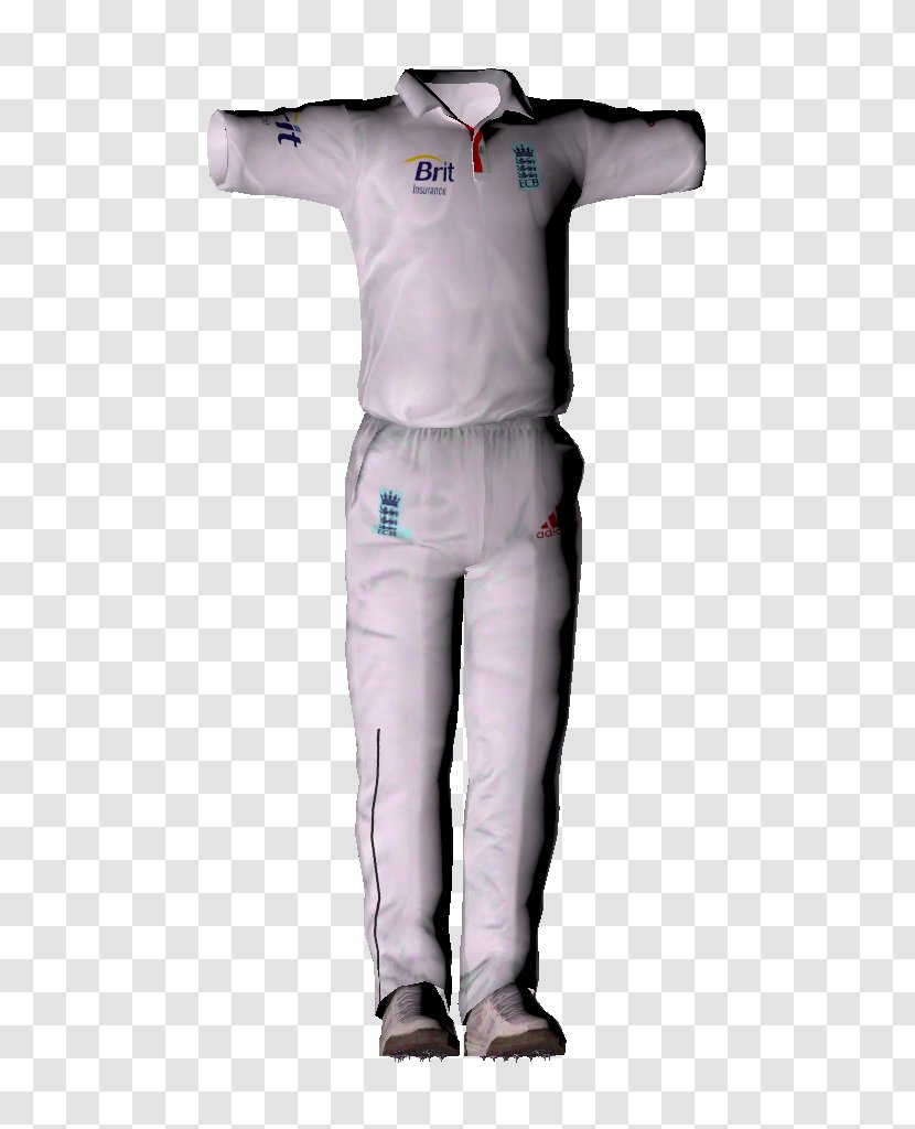 Shoulder Uniform Sportswear Sleeve Outerwear - Test Cricket Transparent PNG