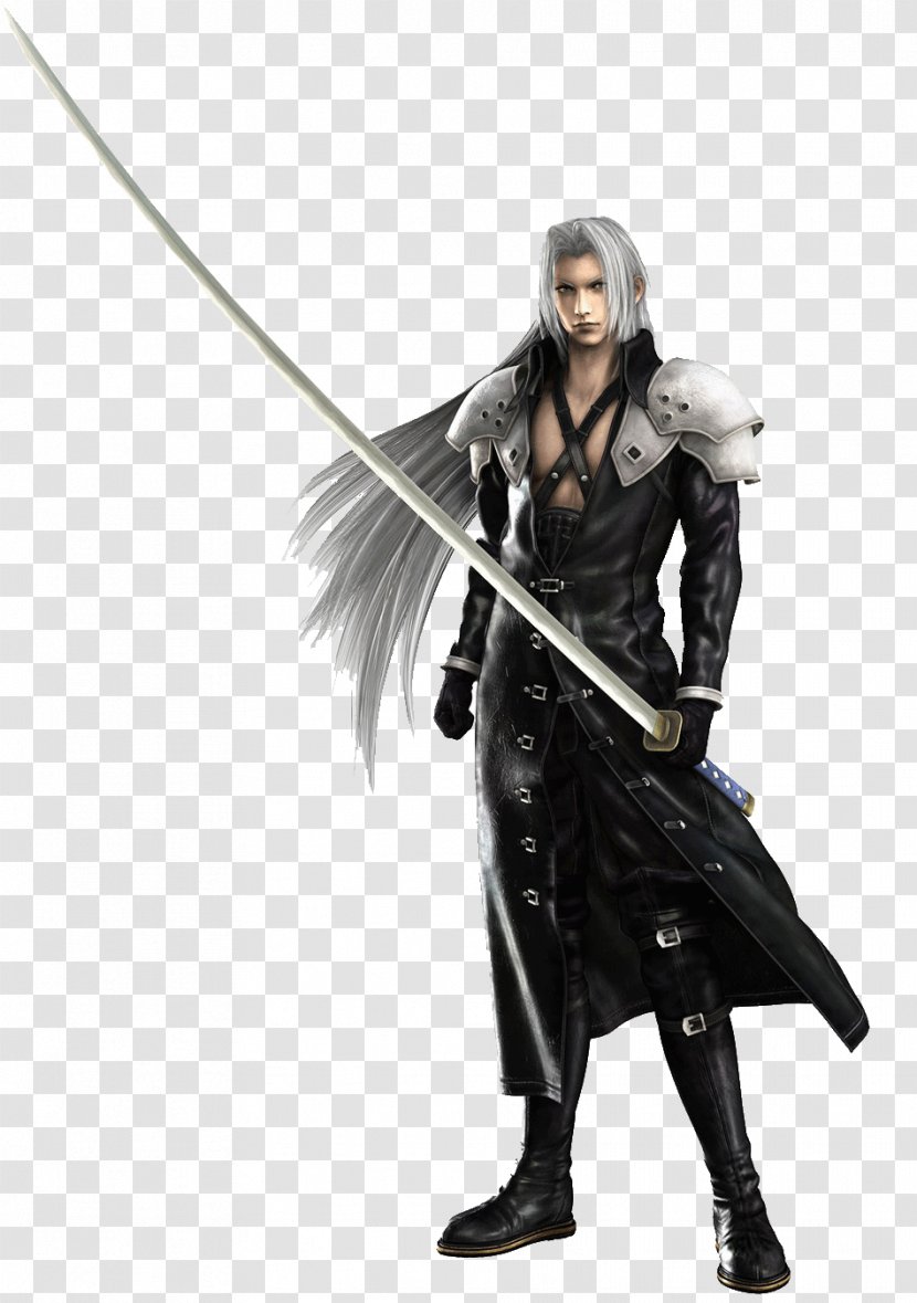 Crisis Core: Final Fantasy VII Dissidia Sephiroth Cloud Strife - Costume - Tetsuya Naito Transparent PNG